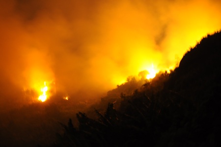 1.100 người với 12 giờ vật lộn cùng đám cháy trên đèo Hải Vân 