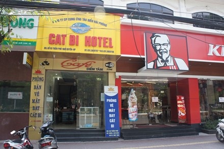 Tranh chấp điều hành công ty: Người lao động lĩnh trọn hậu quả - 1 Trụ sở Cty cổ phần cung ứng tàu biển Hải Phòng (nơi lưu giữ sổ BHXH của công nhân bị chiếm giữ)