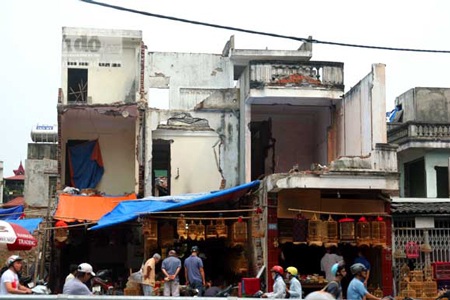 Những căn nhà hoang trong thành phố