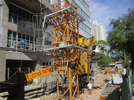 Hiện trường vụ tai nạn