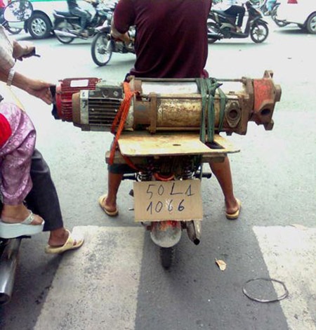 Những biển số xe “độc” nhất Việt Nam - 6 Biển giấy