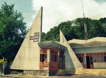 Ga Hải Vân Nam, phân chia cung số 2 và cung số 3.