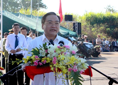 Chữa cháy, cứu nạn cứu hộ tại buổi diễn tập.