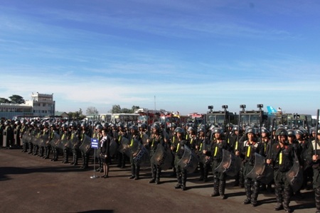 Hơn 1.000 người tham gia diễn tập.