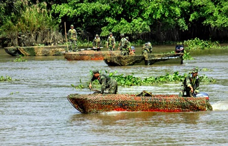 Lực lượng công binh Trung đoàn 550, Quân đoàn 4, đảm bảo ứng cứu khi có sự cố xảy ra