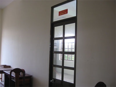 Giận vợ, xã đội trưởng nổ súng tự sát tại cơ quan - 1 Cơ quan Ban chỉ huy quân sự xã Tài Văn, nơi ông P. nổ súng tự tử.