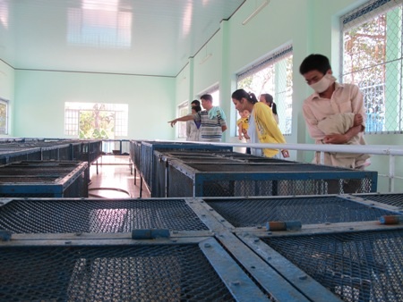 Vương quốc rắn thu hút đông khách tham quan