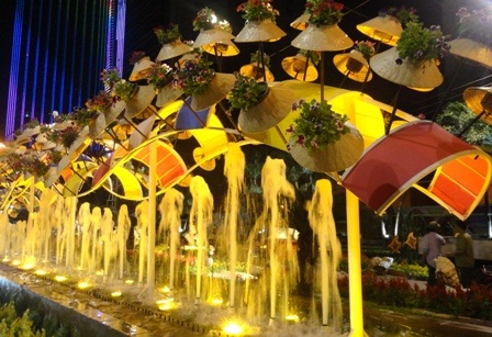 Một vài hình ảnh ấn tượng và đẹp mắt tại đường hoa.