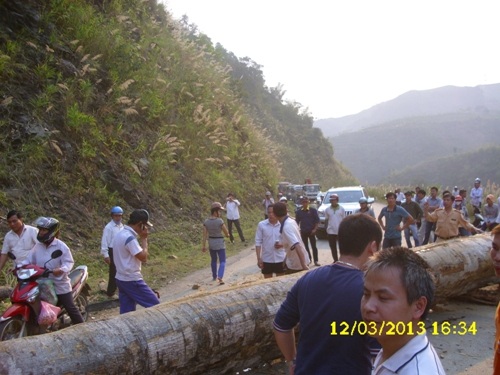 CSGT đang bàn phương án xử lý của trời cho