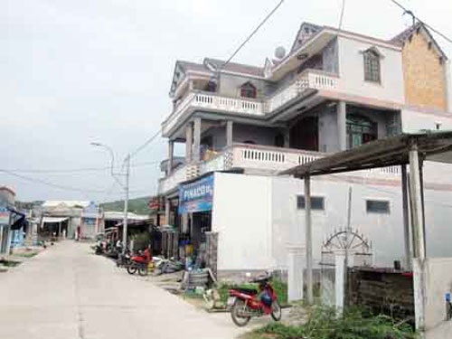 Làng chài tỷ phú - 1 Một góc làng chài Thạnh Đức 2