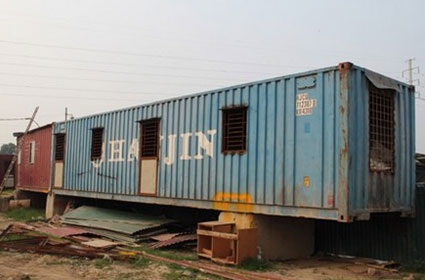 Lạ lẫm với nhà container di động ở Hà Nội | Báo Dân trí