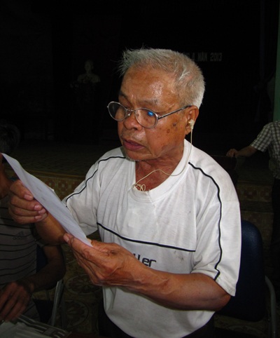 Ông Khanh kiên quyết không nhận tiền đền bù