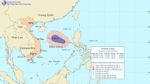Áp thấp nhiệt đới tiến gần, có thể mạnh lên thành bão - 1 Áp thấp nhiệt đới tiến gần, có thể mạnh lên thành bão