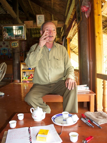 Cựu chiến binh Hoàng Văn Kim kể chuyện về 2 cuộc chiến tranh mà ông đã trải qua.