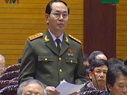 “Bộ Công an có trách nhiệm với những sai sót trong hoạt động điều tra” - 1 Bộ trưởng Bộ Công an Trần Đại Quang
