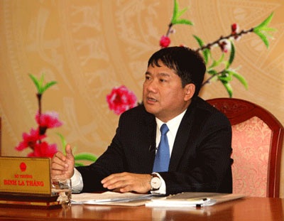 Bộ trưởng GTVT sẽ tiễn chuyến tàu cuối cùng của năm trong đêm giao thừa - 1 Bộ trưởng Bộ GTVT Đinh La Thăng