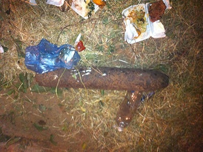 Đầu đạn này xác định đã nổ.