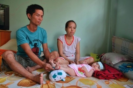 Khi người bị “hôi” bia trở thành tiêu biểu - 1 Gia đình anh Hồ Kim Hậu đang sống trong nhà trọ