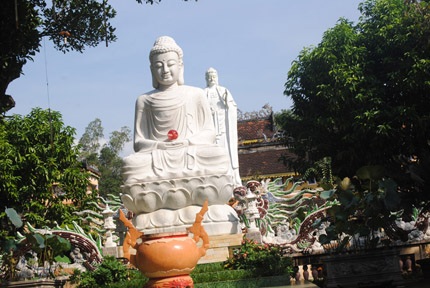 Chùa Thiên Ấn nơi kì bí với rất nhiều người. Ảnh TG