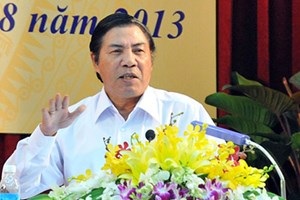 Ban Nội chính theo dõi 15 vụ án, 5 vụ việc tham nhũng nghiêm trọng - 1 Trưởng ban Nội chính T.Ư Nguyễn Bá Thanh.