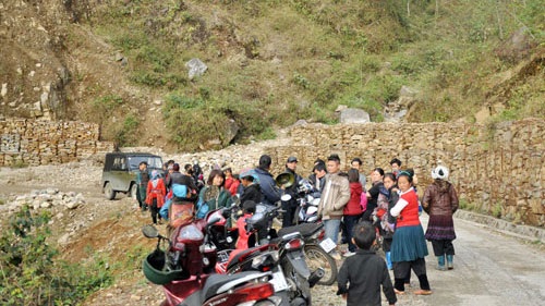 Khu vực phát hiện thi thể nạn nhân cách trung tâm xã Y Tý khoảng 2 km (Ảnh: Báo Lào Cai)