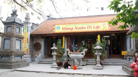 Sự thật pho tượng “lạ” trong chùa Bà Đá - 2 Toàn cảnh chùa Bà Đá
