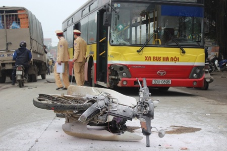 Hiện trường vụ tai nạn