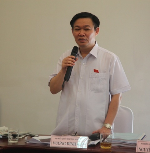 Trưởng Ban Kinh tế Trung ương Vương Đình Huệ