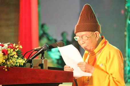 Hòa thượng Thích Đức Nghiệp, Phó Pháp chủ Giáo hội Phật giáo Việt Nam.