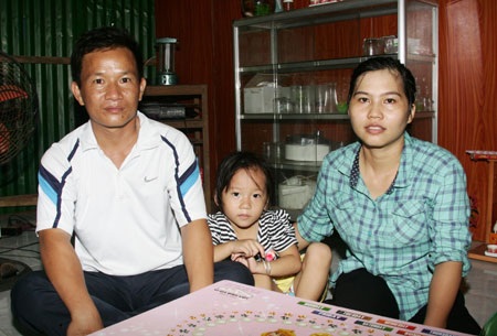 Gia đình Thượng úy Nguyễn Duy Tuân.