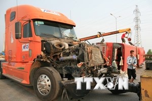 Bị xe kéo cán, một thương lái nước ngoài tử vong tại chỗ - 1 (Ảnh minh họa: Hoàng Ngọc/TTXVN)