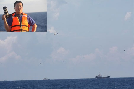 TƯỜNG THUẬT: Giàn khoan Hải Dương 981 dịch chuyển khoảng 140m - 1 Phóng viên