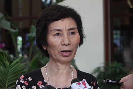 Đại biểu Bùi Thị An. (Ảnh: Việt Hưng)