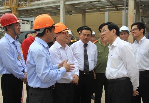 Chủ tịch nước thăm, làm việc tại Bắc Giang và Quân đoàn 2