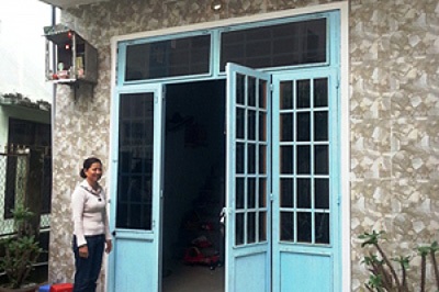 Một ngôi nhà tránh bão ở Đà Nẵng (Ảnh: Nhân dân)