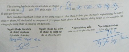 CSGT năn nỉ người vi phạm?