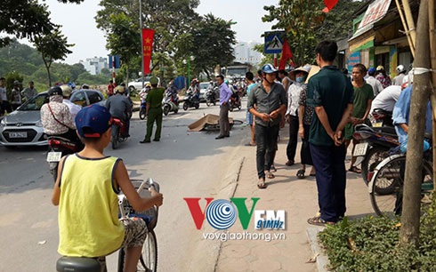 Hiện trường vụ tai nạn