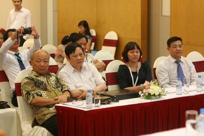 TS. Nguyễn Quốc Triệu – Trưởng Ban bảo vệ, chăm sóc sức khỏe cán bộ TW tại buổi họp báo.