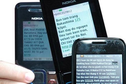 TPHCM quyết liệt với tin nhắn rác  - 1