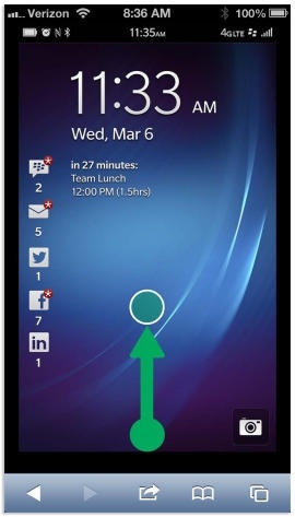 Trải nghiệm BlackBerry 10 trên iPhone, Android