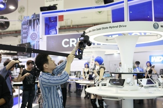 Hình ảnh ấn tượng trong ngày đầu triển lãm Computex 2013