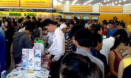 Thế giới di động khai trương siêu thị lớn nhất hệ thống - 1 Siêu thị có diện tích sử dụng đến hơn 300 m
