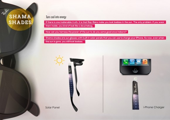 Ý tưởng mới: Sạc pin từ kính đeo mắt