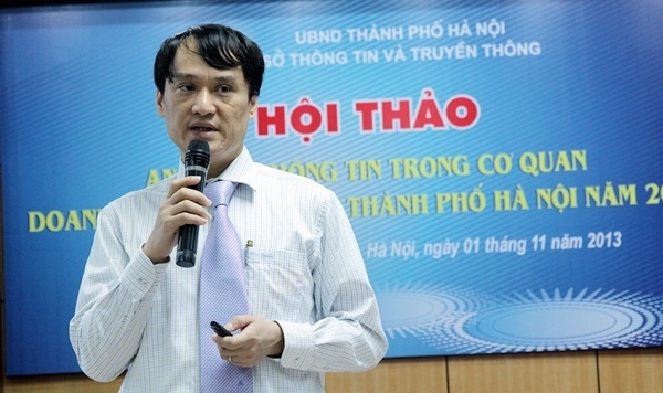 Ông Vũ Quốc Thành, Phó Chủ tịch, Phó Tổng thư ký VNISA. Ảnh: Vietnamnet