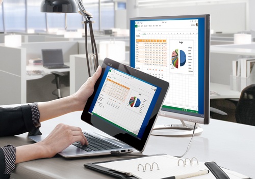 Thiết bị đa chức năng: Xu hướng mới hay “gia vị” trong bữa ăn công nghệ? - 2 Asus Transformer Book Trio có thể hoạt động ở 3 chế độ: notebook, tablet & desktop PC