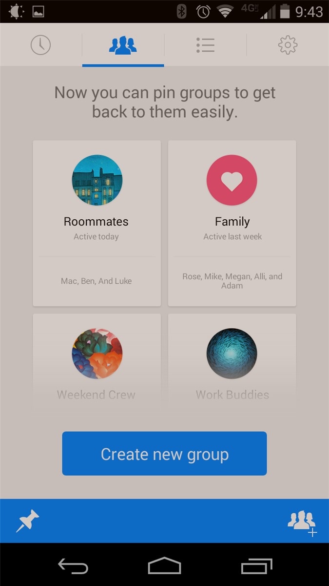 Facebook Messenger thêm chức năng gọi thoại và chat nhóm trên Android - 2 Cuối tuần trước, phiên bản mới nhất Facebook Messenger 4.0 được cho ra mắt trên