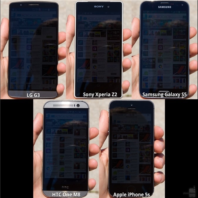 Smartphone nào có màn hình đẹp nhất hiện nay? - 2 Bài test thử nghiệm ngoài trời giữa các siêu phẩm