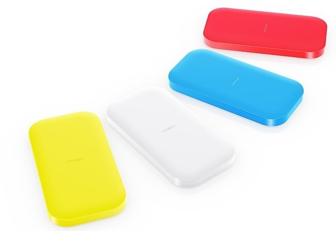 Đế sạc không dây của Nokia với nhiều màu sắc khác nhau