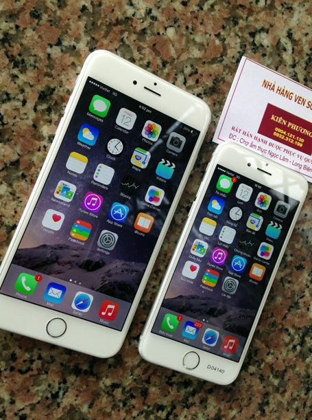 PV Dân trí với cặp đôi iPhone 6 và 6 Plus đầu tiên tại Việt Nam