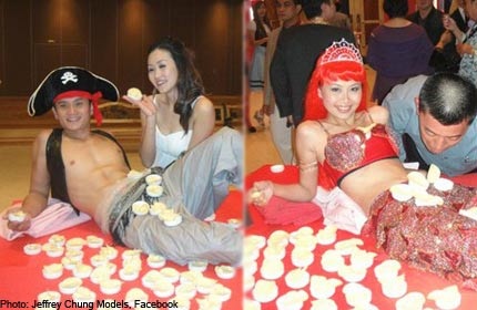 Bữa ăn trên cơ thể người mẫu giá 5 triệu đồng - 1